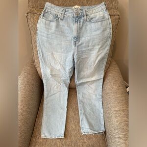 Madewell Curvy Perfect Vintage Jean